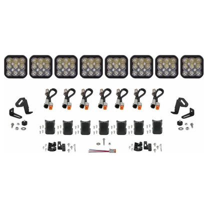 Diode Dynamics SS5 Sport Crosslink 8-Pod Light Bar