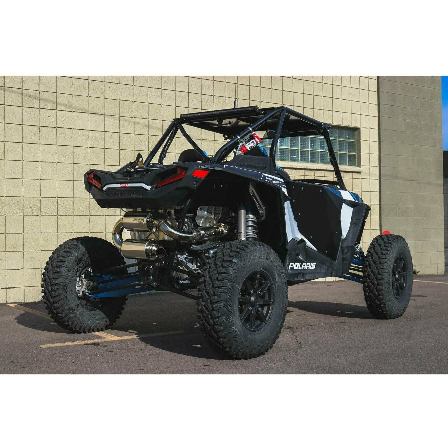 Polaris RZR 3" Full Turbo Back Exhaust
