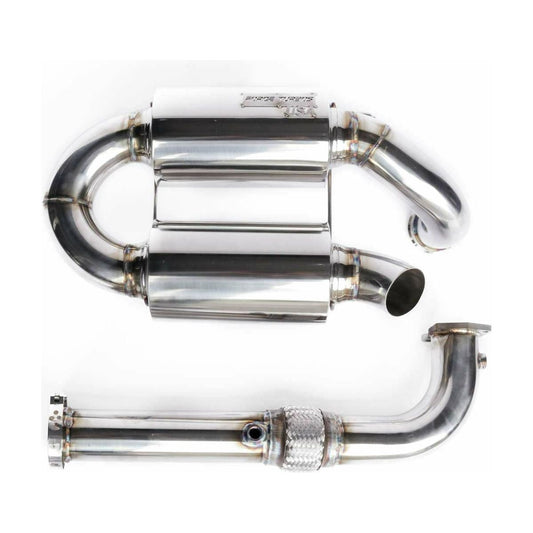Polaris RZR 3" Full Turbo Back Exhaust