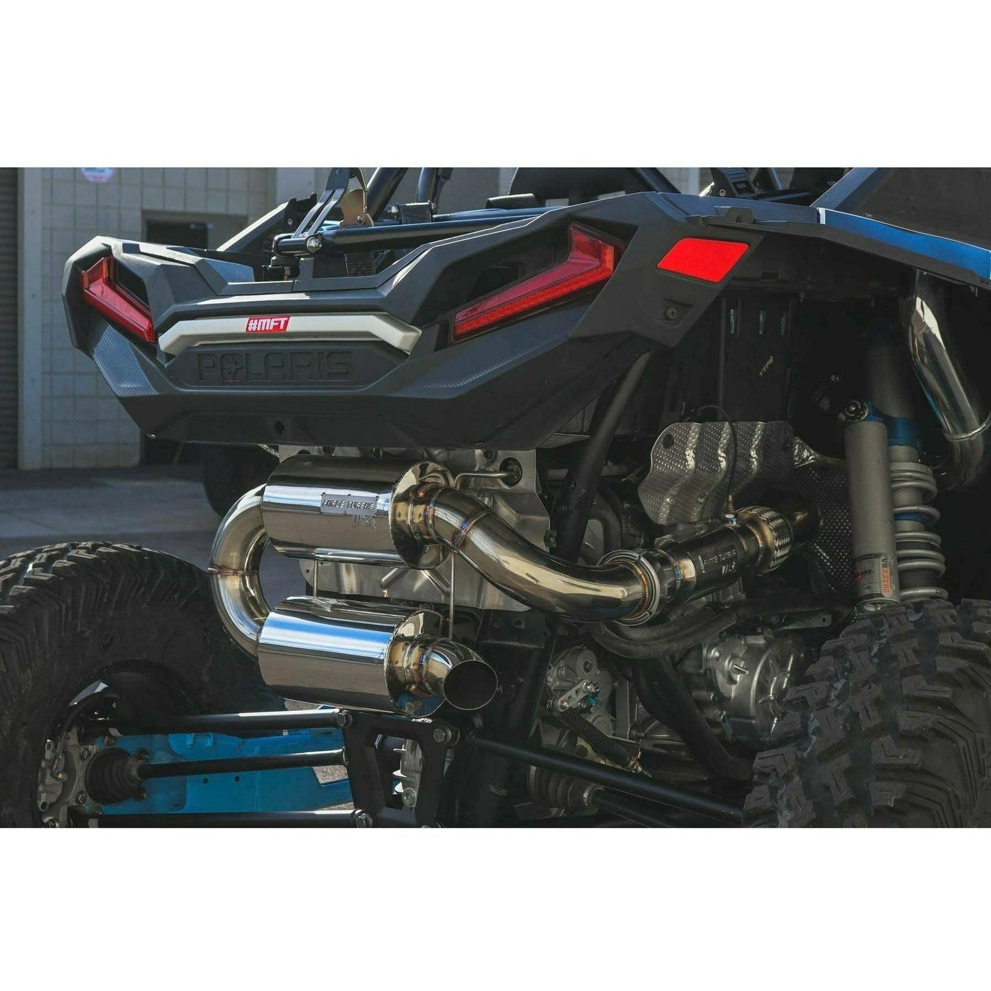 Polaris RZR 3" Full Turbo Back Exhaust