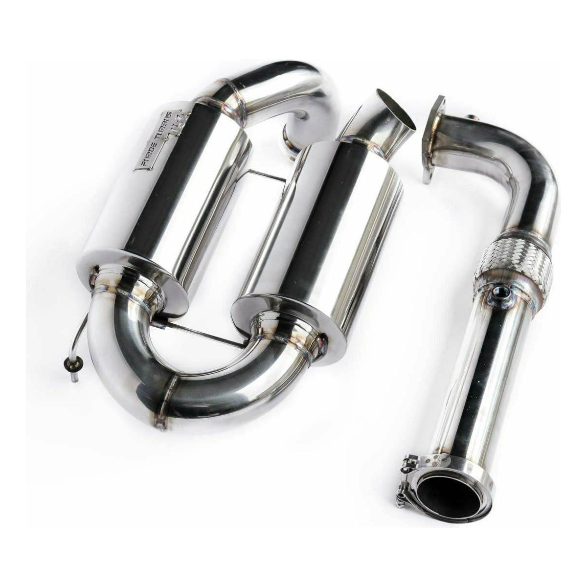 Polaris RZR 3" Full Turbo Back Exhaust