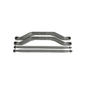 Polaris Pro R / Turbo R High Clearance Radius Rods by AJK Offroad Gray Both Rods 