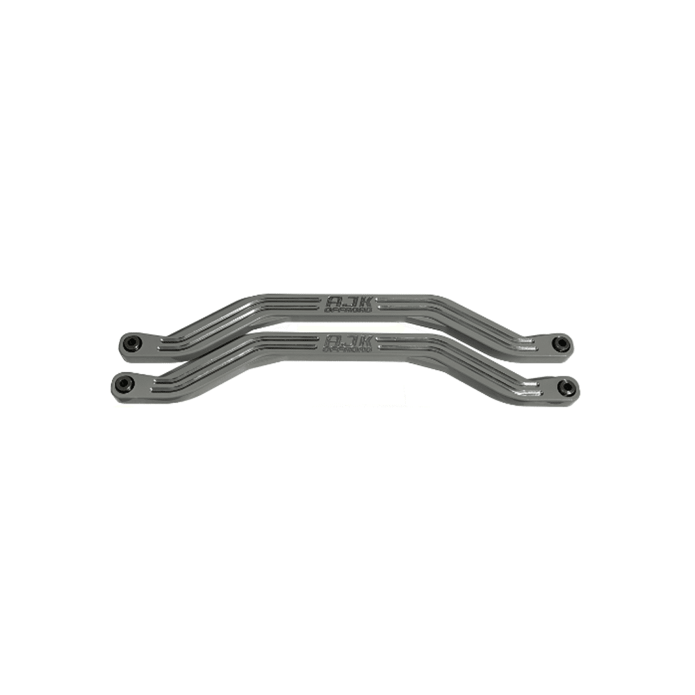 Polaris Pro R / Turbo R High Clearance Radius Rods by AJK Offroad Gray Lower Rods