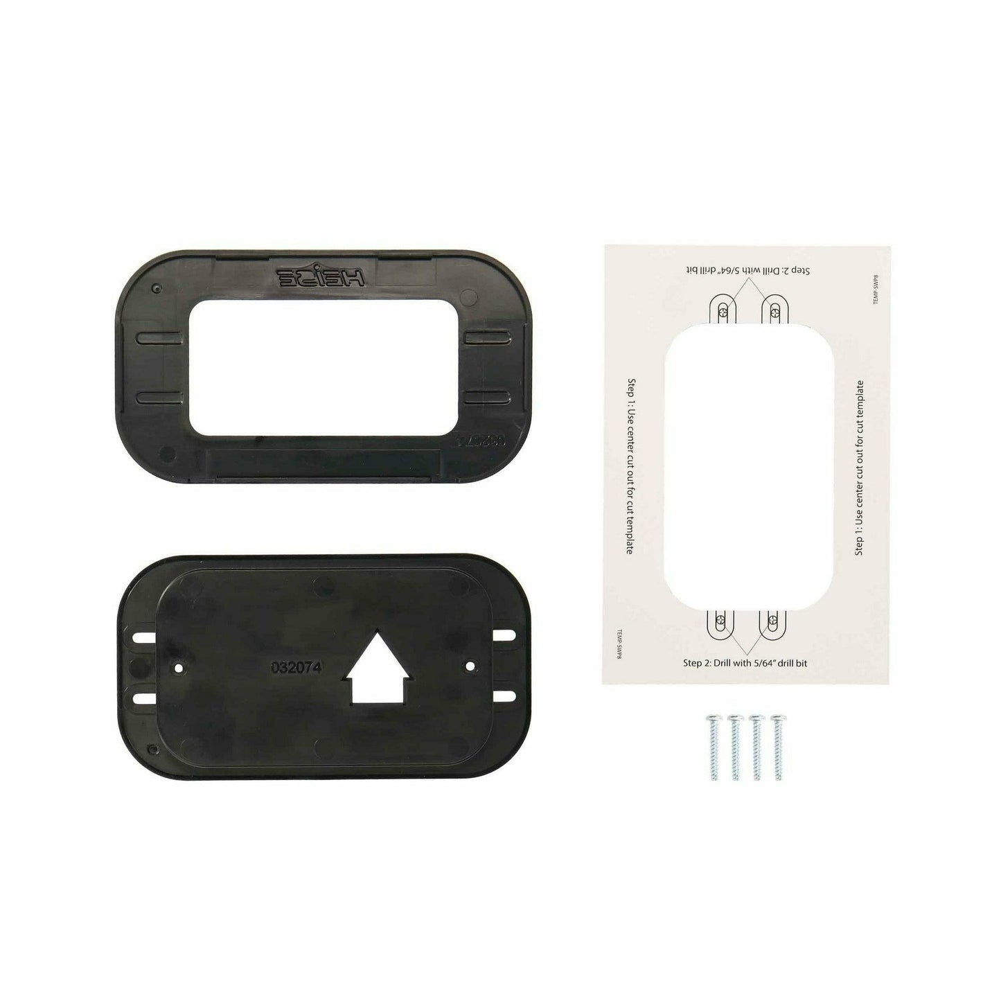 8 Gang Flush Mount Switch Panel