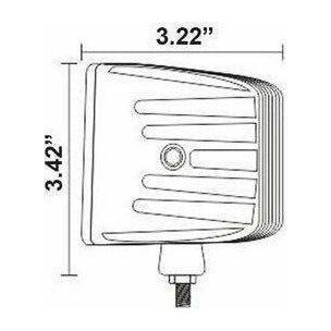 Cube Blackout Series Spot Light 3"