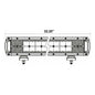 Dual Row High Output LED Lightbar 32"