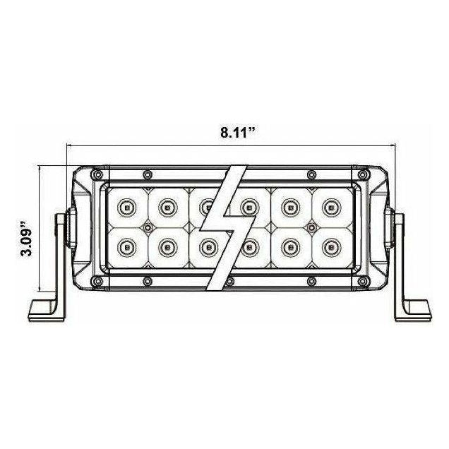 Infinite Series RGB Lightbar 8"