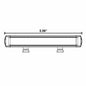 Single Row Super Slimline LED Lightbar 5.5"