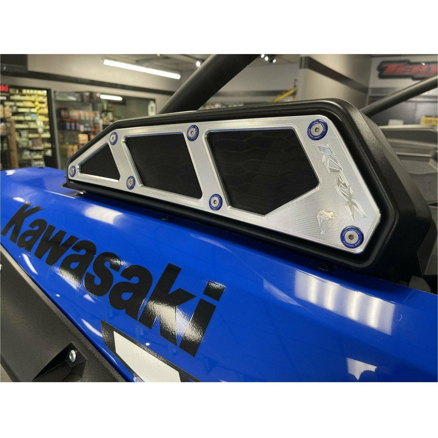 Kawasaki KRX Billet 'FrogSkin' Intake Covers
