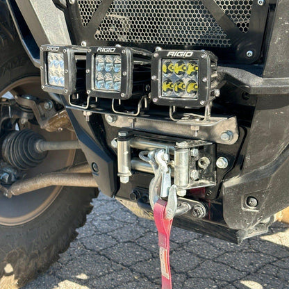 Kawasaki KRX Winch Mount Triple Light Pod Bracket