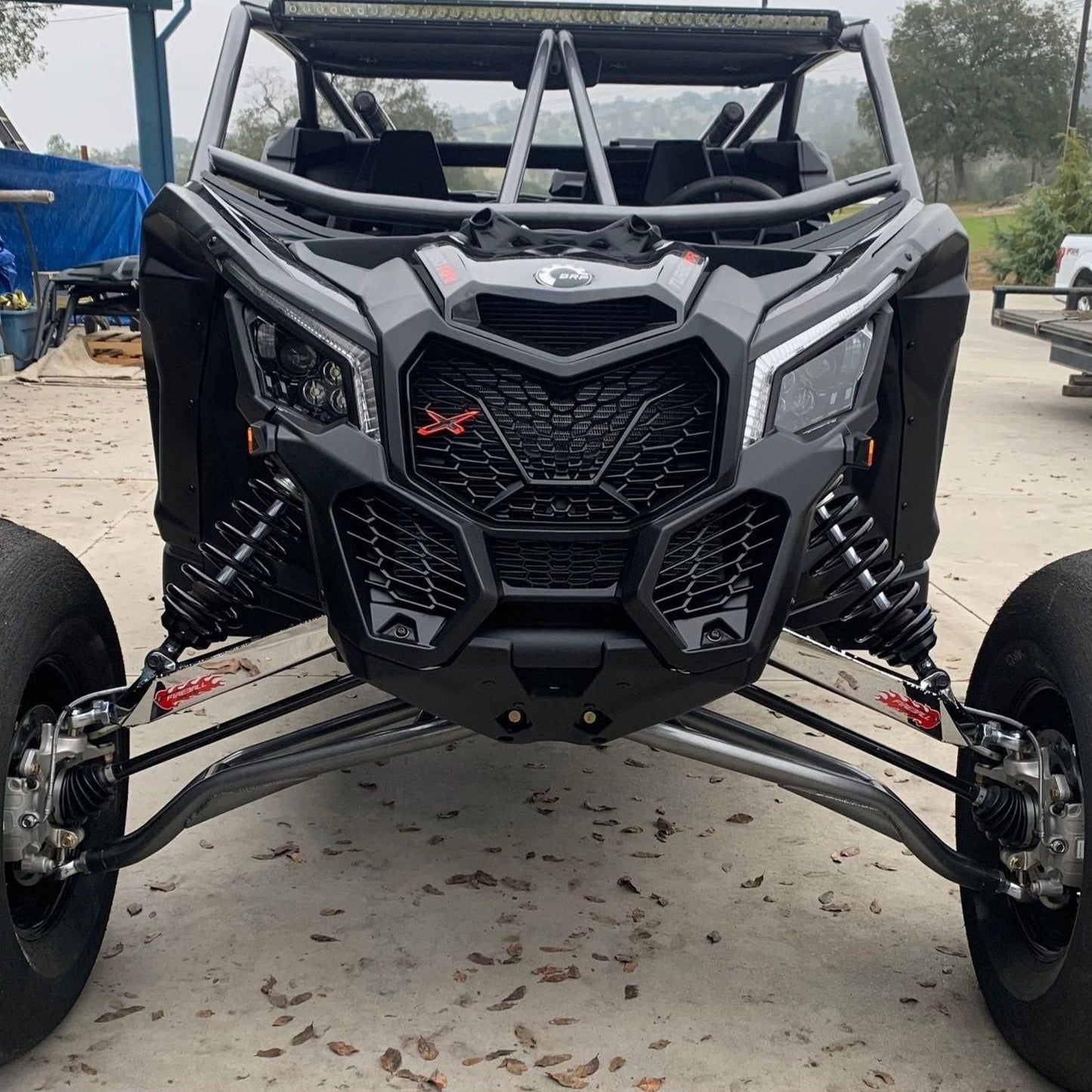 Can Am X3 XRS Boxed Style Suspension
