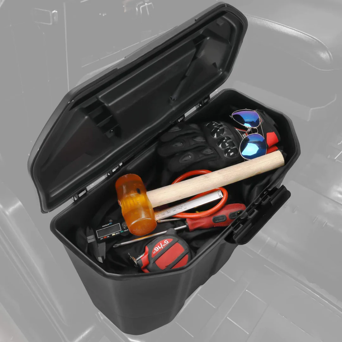 Kemimoto Can Am Defender Removable Storage Box & Center Underseat Storage Box