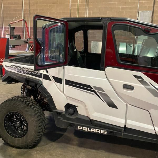 Polaris General-4 (2018+) Enclosure (Factory Doors)
