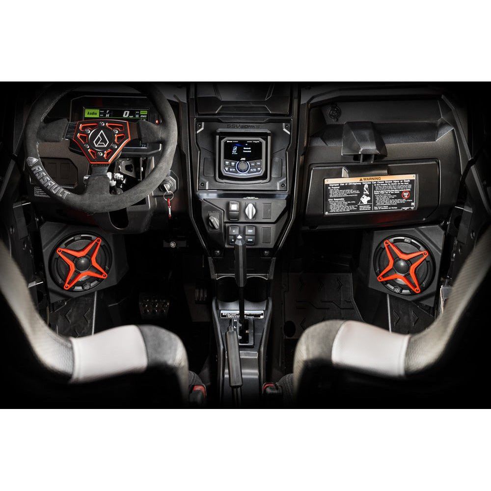 Kawasaki KRX Front Kick Speaker Pods