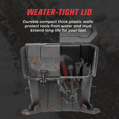 Kemimoto '14-'23 Polaris RZR XP 1000/4 Black Cargo Box