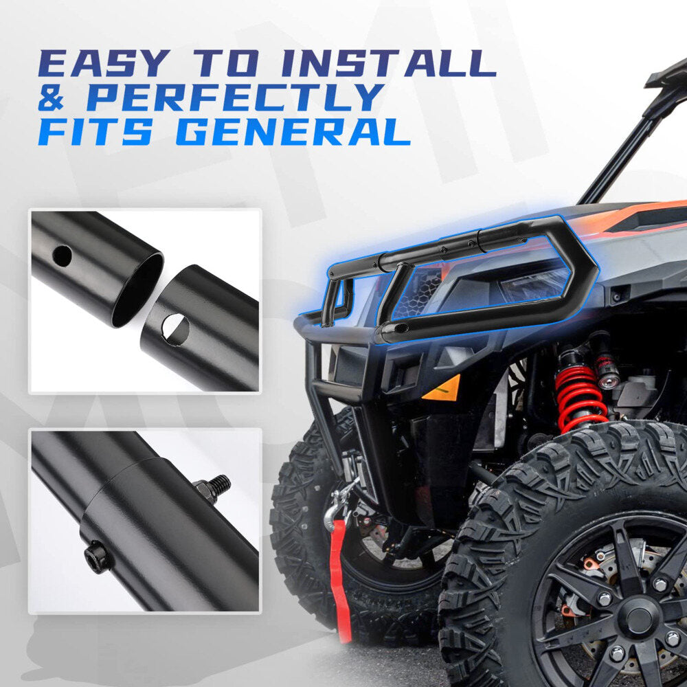 Kemimoto '16-'24 Polaris General 1000 Front Upper Bumper