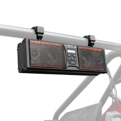 Kemimoto UTV/ATV 16'' RGB Sound Bar BT 5.0 Amplified IP65 Waterproof Dustproof