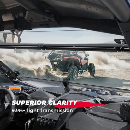 Kemimoto '17+ Can-Am Maverick X3 Flip Windshield & Lower Doors