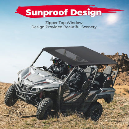 Kemimoto '18-'20 Yamaha Wolverine X4/SE Fabric Soft Roof