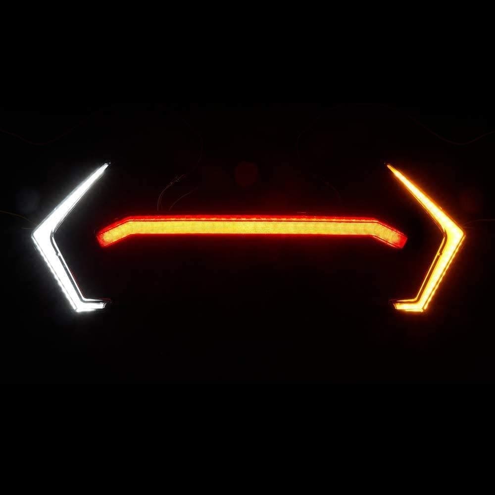 Kemimoto '19-'23 Polaris RZR IP67 Front LED Street Legal Light Kits
