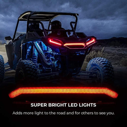 Kemimoto '19-'23 Polaris RZR IP67 Front LED Street Legal Light Kits