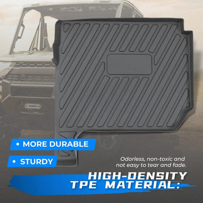 Kemimoto '19-'24 Polaris Ranger Crew XP 1000 4 Pcs Floor Mats