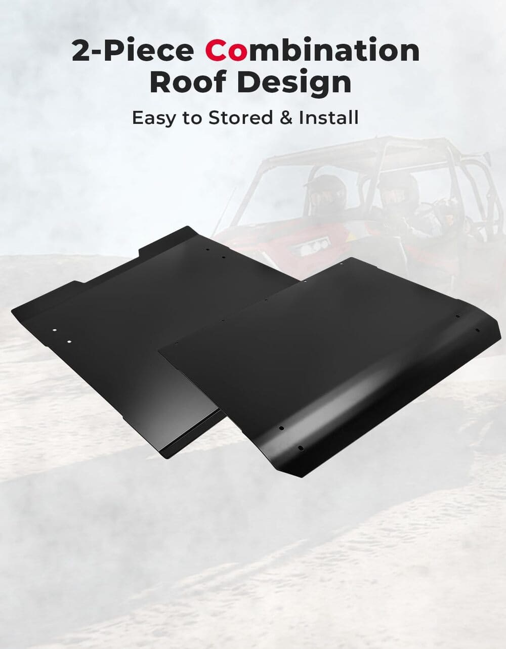 Kemimoto '20-'24 Polaris RZR PRO XP 4 Aluminum Roof