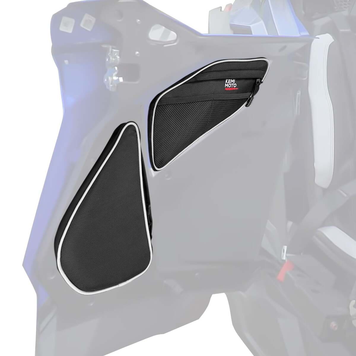 Kemimoto '20+ Polaris RZR Pro XP 4 Cargo Bag Backpacks & Rear Door Bags