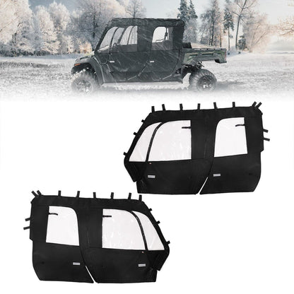 Kemimoto '20+ Tracker 800SX Crew Soft Doors Cab Enclosure