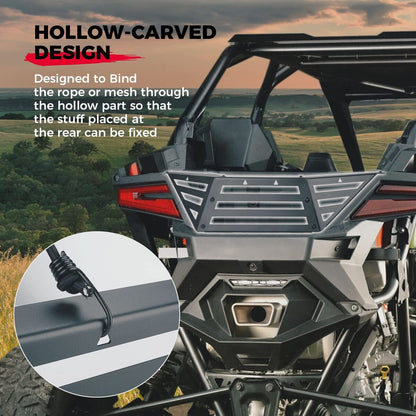 Kemimoto '22-'24 Polaris RZR Pro R/4 Rear Cargo Bed Extender Tailgate