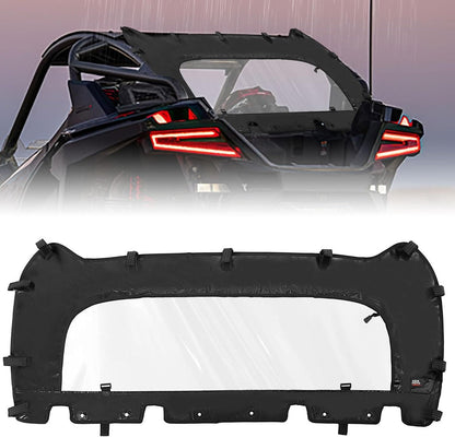 Kemimoto '22-'24 Polaris RZR PRO R R4 Soft Rear Windshield