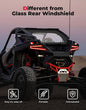 Kemimoto '22-'24 Polaris RZR PRO R R4 Soft Rear Windshield