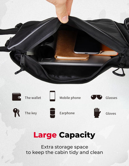 Kemimoto '23+ Honda Pioneer 1000-6 Overhead Storage Bag