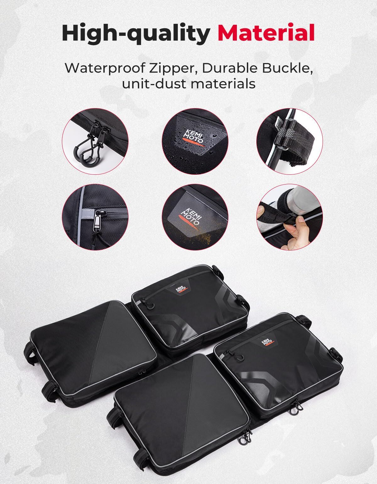 Kemimoto '23+ Honda Pioneer 1000-6 Overhead Storage Bag