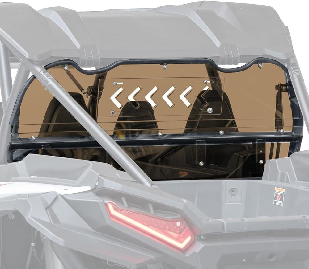 Kemimoto '24+ Polaris RZR XP 1000 Tinted Rear Windshield