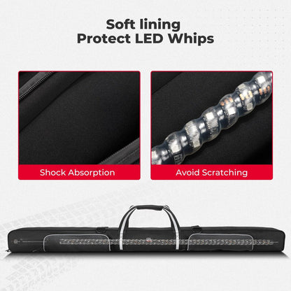 Kemimoto 4FT Whip Lights Storage Bag