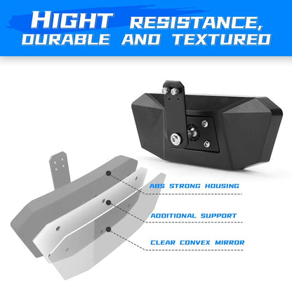 Kemimoto Polaris Ranger Adjustable Side Mirrors & Rear View Mirror