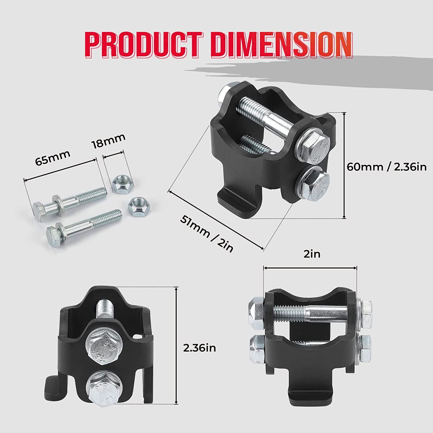 Kemimoto Can-Am Defender 2" Lift Kit