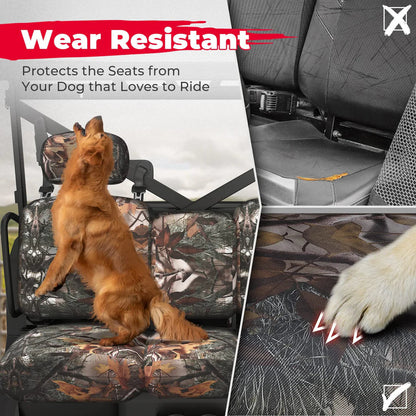 Kemimoto Can-Am Defender Camouflage Seat Cover & TPE Floor Mats