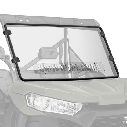 Kemimoto Can-Am Defender Front Vented Full Windshield & Soft Rear Windshield