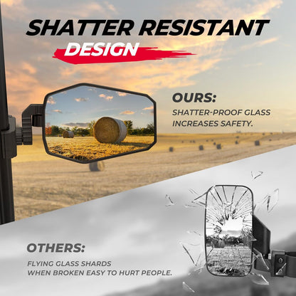 Kemimoto UTV Side Mirrors