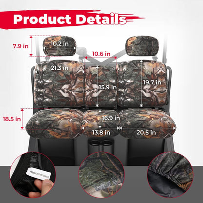 Kemimoto Can Am Defender / Max Camouflage Seat Cover