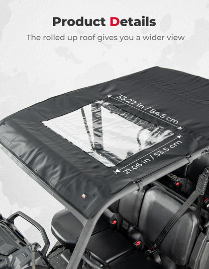 Kemimoto Can-Am Defender Max HD5/8/10 Soft Roof Top
