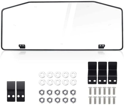 Kemimoto Can-Am Defender Rear Windshield & Hard Roof Top Plastic