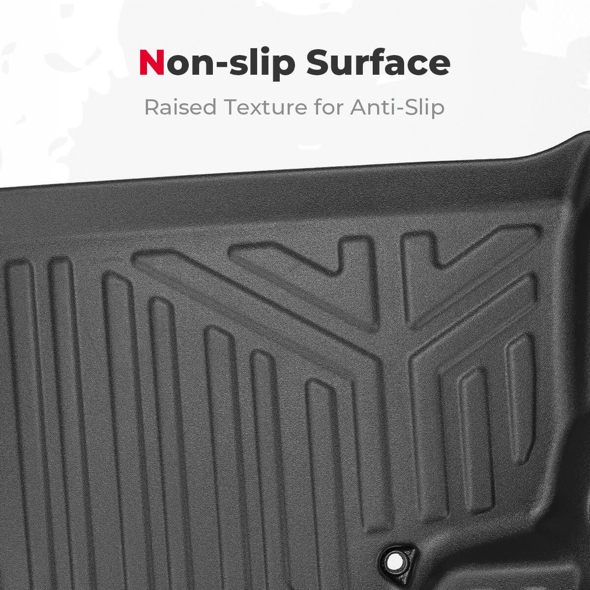 Kemimoto Can-Am Defender TPE Floor Mats & Bed Liner for 4-Seater
