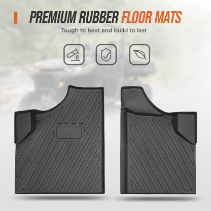 Kemimoto Can-Am Defender TPE Floor Mats & Bed Liner