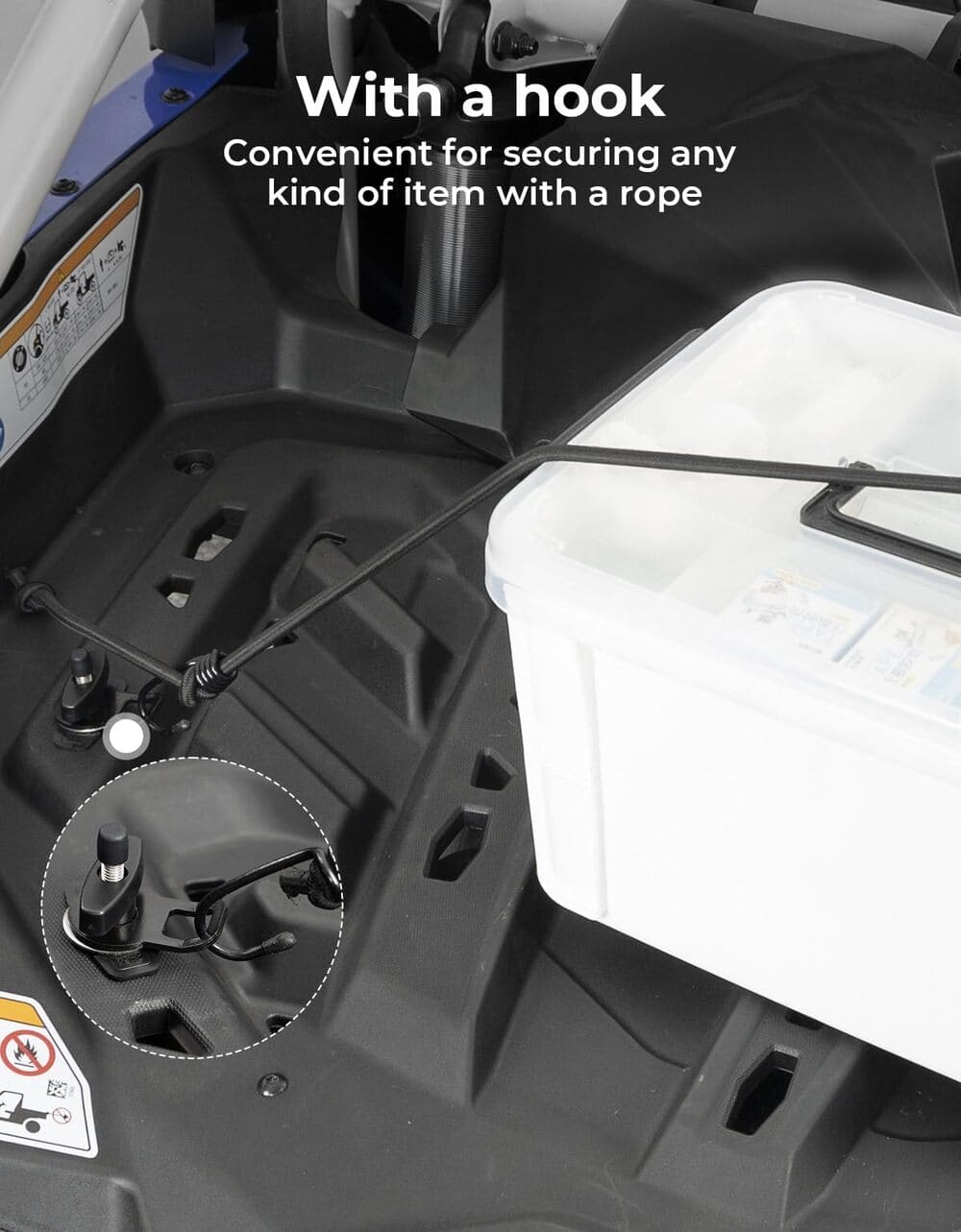 Kemimoto Can-Am Maverick/Defender Expandable Anchor for Linq Mount