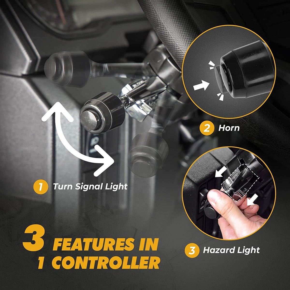 Kemimoto Can-Am Maverick Sport Turn Signal Kit