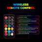 Kemimoto Can-Am Maverick X3 3FT 2PCS Spiral Whip Light Bluetooth Control