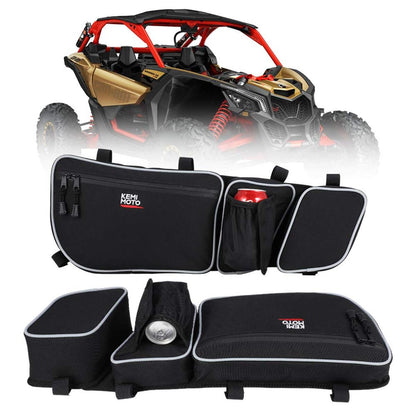 Kemimoto Can-Am Maverick X3 Extended Fender Flares & Door Bags